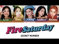 SECRET NUMBER - FIRE SATURDAY (DENISE'S VERSION)