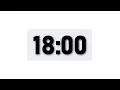 18 Minute Timer - Minimal Countdown Timer Light Theme