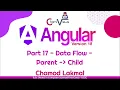 Angular 18 Sinhala by ChamiViews - Part 17 Data Flow Part