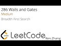 Leetcode 286 Walls and Gates