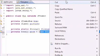 Java Programming Tutorial 68 - JComboBox