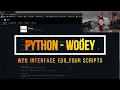 Python - Wooey