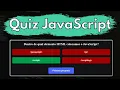 Como Fazer um App de Quiz Usando JavaScript - Tutorial Completo para Iniciantes