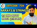 724 1 Find Pivot Index Theory Array And String Playlist