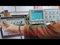 function generator to oscilloscope connection