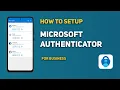 How to setup Microsoft Authenticator for Work
