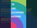 How to Add a CSS Color Gradient in Background - Easy Tutorial