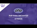 PHP para Iniciantes - Strings