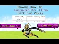 Showing How A Guaranteed Uber 11 Draw Track Swap Works