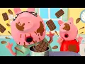 Download Lagu Come Play with Peppa: Making a Chocolate Birthday Cake with Peppa Pig | Family Kids Cartoon