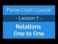 Parse Crash Course - Building database relations