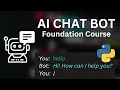 Python AI Chatbot Foundation Course