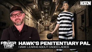 Hawk Discovers Caged Ladies Scrambles To Find a Pen