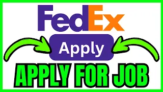 How To APPLY For A Job At FedEx QUICK EASY 2026