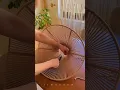 DIY macrame hande made Macrame lampshade