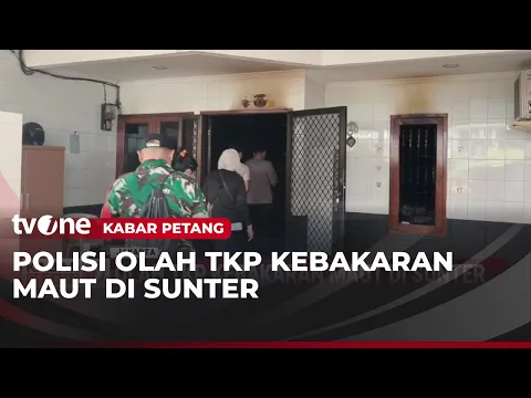 Olah TKP Kebakaran Maut di Sunter
