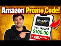NEW Amazon Promo Code 2026 - How to Get 100 Amazon Coupon Code for EVERYONE