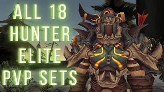 All 18 Hunter Elite Gladiator Sets - Transmog