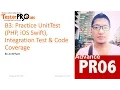 B3 Practice UnitTest PHP iOS Swift Integration Test Code Coverage