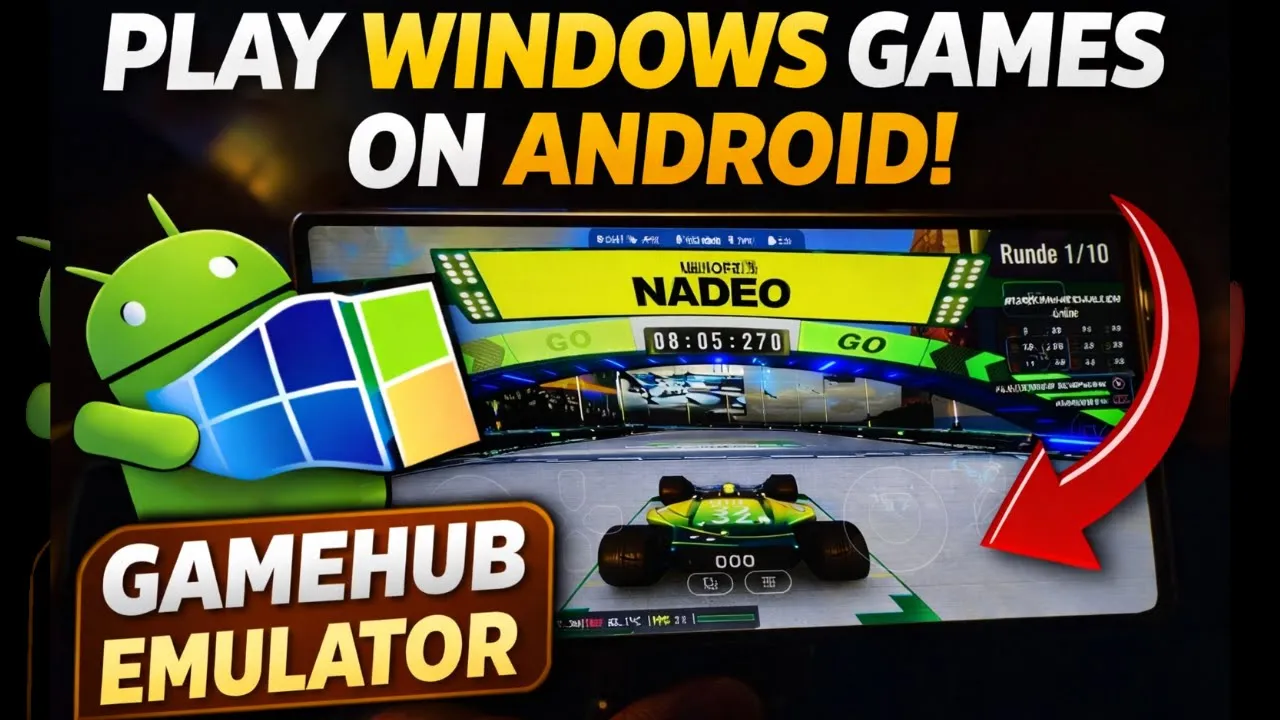 Trackmania Online - Gamehub Emulator | Best windows Emulator Android