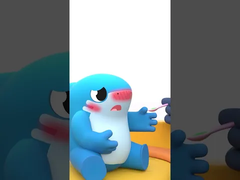 Baby Shark is Sick Help Daddy! #Shorts #YouTubeKids #KidsSongs #NurseryRhymes