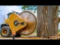 Download Lagu Jaw-Dropping Fastest Big Chainsaw Cutting Tree Machines | Monster Stump Removal Excavator #3