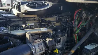 DETROIT DD15 MISSFIRE BEFORE REPAIR