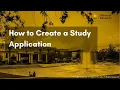 UCF IRB How to Create a Study Application