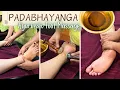 PADABHAYANGA foot massage Benefits Procedure Kansa Wand Ayurvedic treatment for heel pain