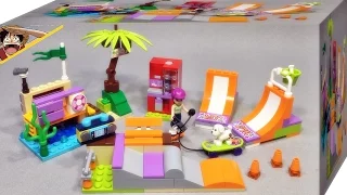 레고 프렌즈 하트레이크 스케이트보드 파크 41099 조립 리뷰 Lego Friends Heartlake Skate Park