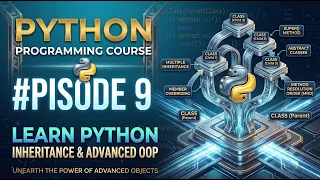 Python Programming Course Episode 9 Python Inheritance Advanced OOP