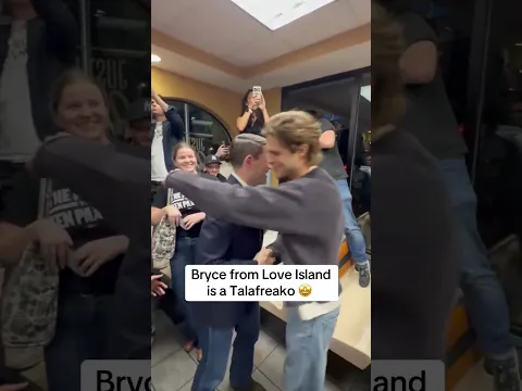Bryce from Love Island is a Talafreako