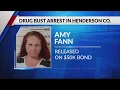 Woman arrested after house visit turns into a drug bust in East Texas