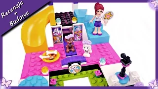 Mia buduje scenę na Mistrzostwa Szczeniaków - Budowanie klocków Lego Friends 41300