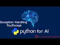 Python for 14 Exception Handling