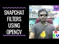 Snapchat Filters using OpenCV