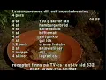 Download Lagu Mina favoritrecept. Stefan Karlsson. Laxburgare.