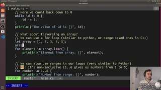 Learning Rust Loops