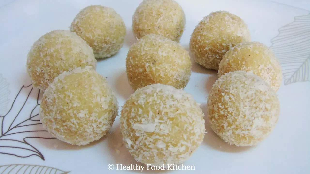 Evening Snacks Recipe in Tamil - Coconut Ladoo Recipe - Laddu Recipe - Ladoo Recipe