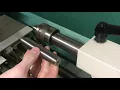 COMPARING dead center and live center on a metal lathe tail stock