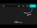 CSS Neon Menu Animation CSS Animation