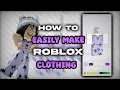 HOW to Make and Upload Roblox Clothes The Easy Way On mobile Customuse Roblox