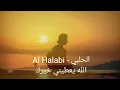 Al Halabi - Allah Yaatine Khayrak (Official Music Video) _ الحلبي - الله يعطيني خيرك(