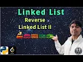 LeetCode 92 Reverse Linked List II Python Solution Explained AlgoYogi