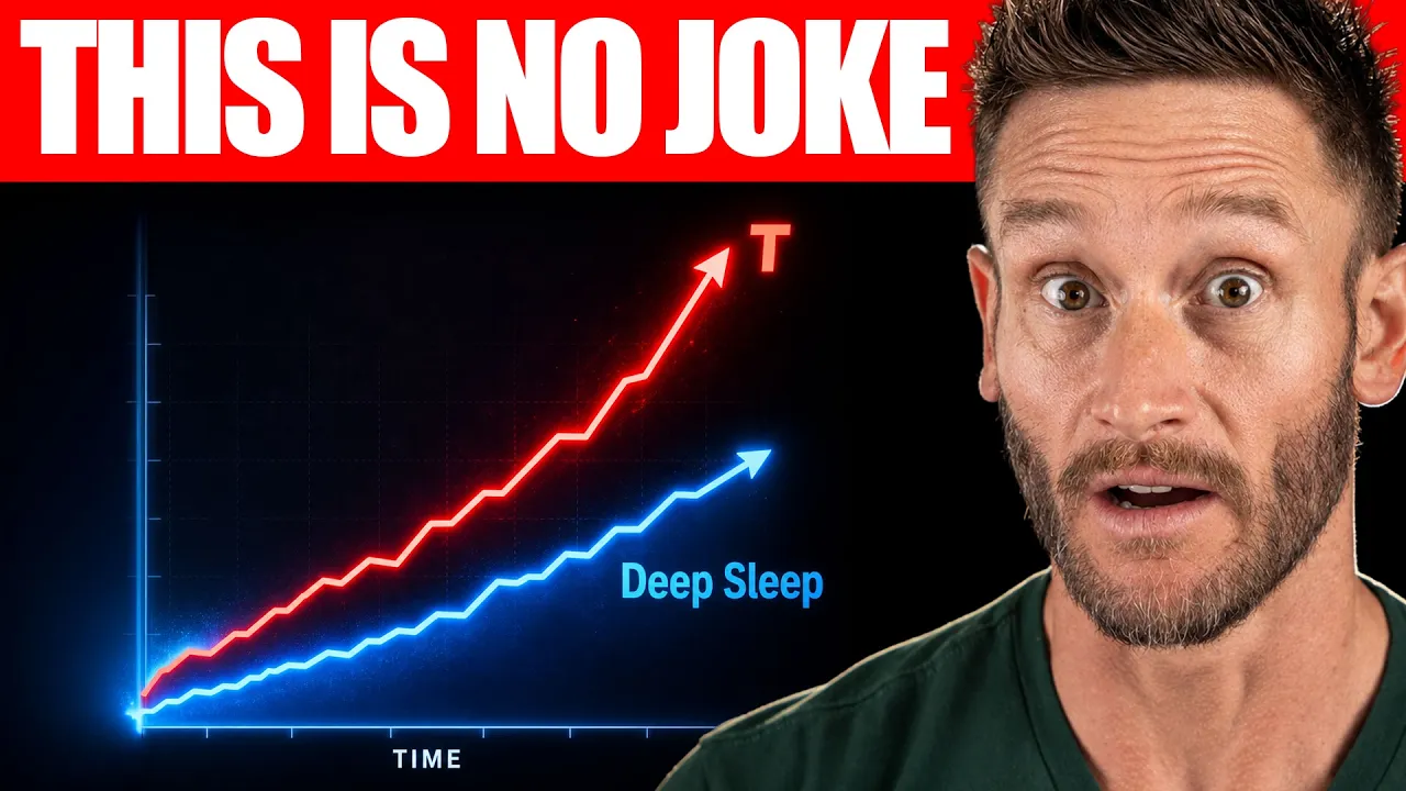 1 Scoop Makes You Sleep Deep, Lifts Testosterone, and Rebalances Cortisol: video thumbnail