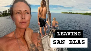 Leaving San Blas | Family of 7 Heads to Linton Bay for Final Sailing Preparations! EP80 4K