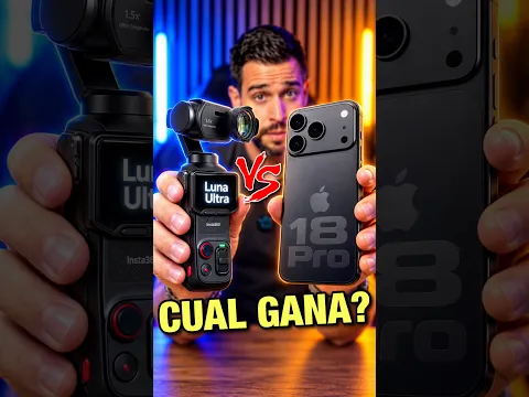 Insta360 Luna Ultra VS iPhone 18 Pro Max ¿cuál tiene mejor zoom?