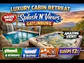 Luxury Gatlinburg Cabin with Private Indoor Pool Splash N Views Near Smoky Mountains
