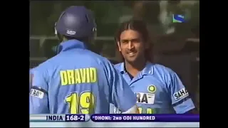dhoni 183 full highlights india vs srilanka 3rd odi jaipur 2005