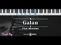 Download Lagu Galau – Five Minutes (KARAOKE PIANO - FEMALE KEY)